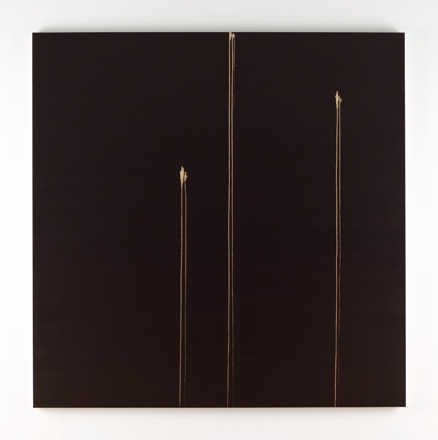 Three Identified Forms 2008 oil on canvas 222 x 220 cm